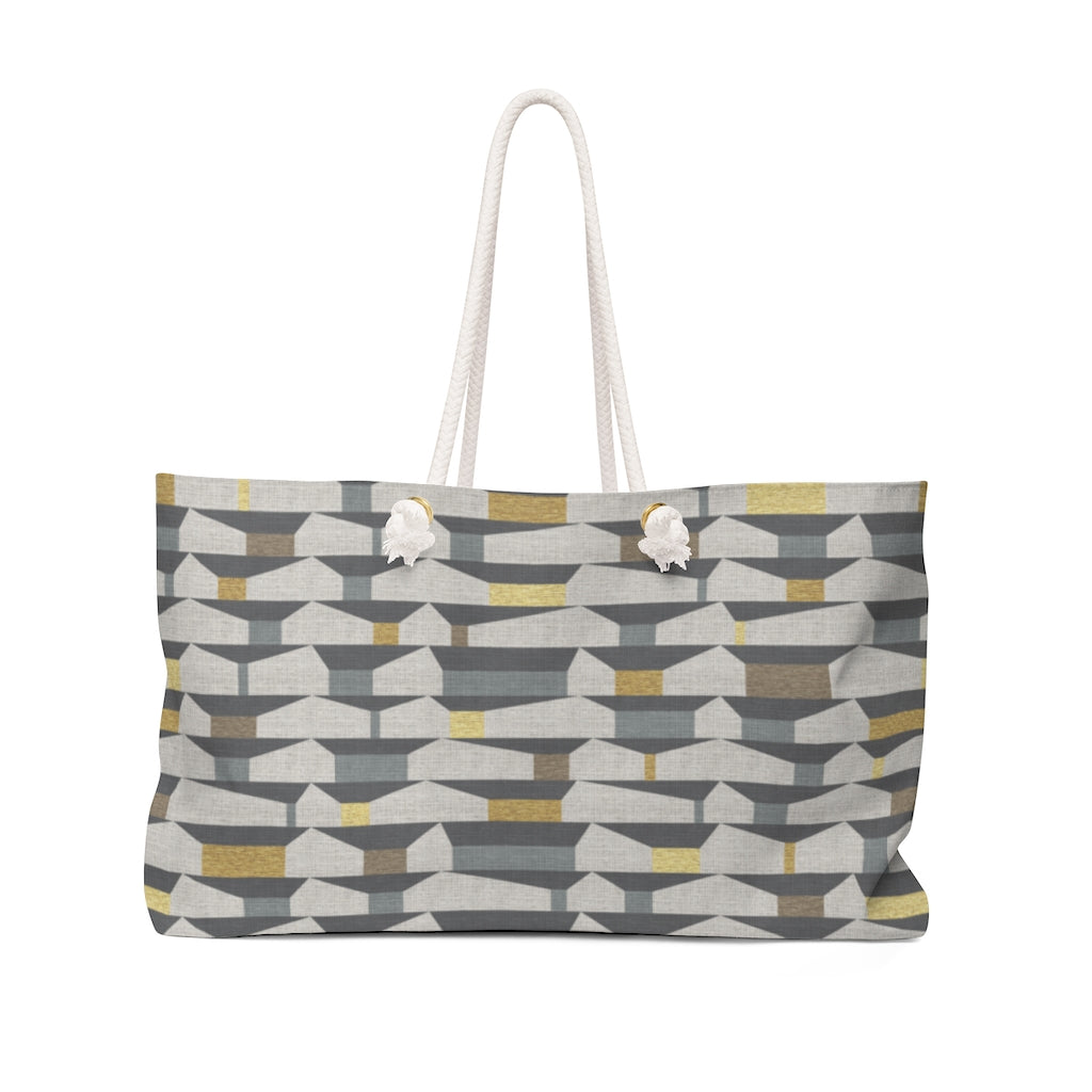 Tramway Weekender Bag in Gray