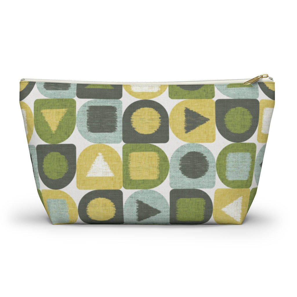 Shape Up Accessory Pouch w T-bottom in Green