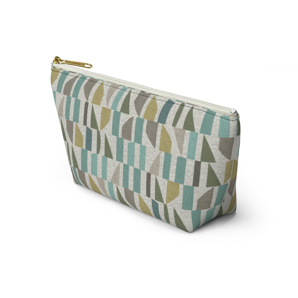 Frequency Code Accessory Pouch w T-bottom in Aqua