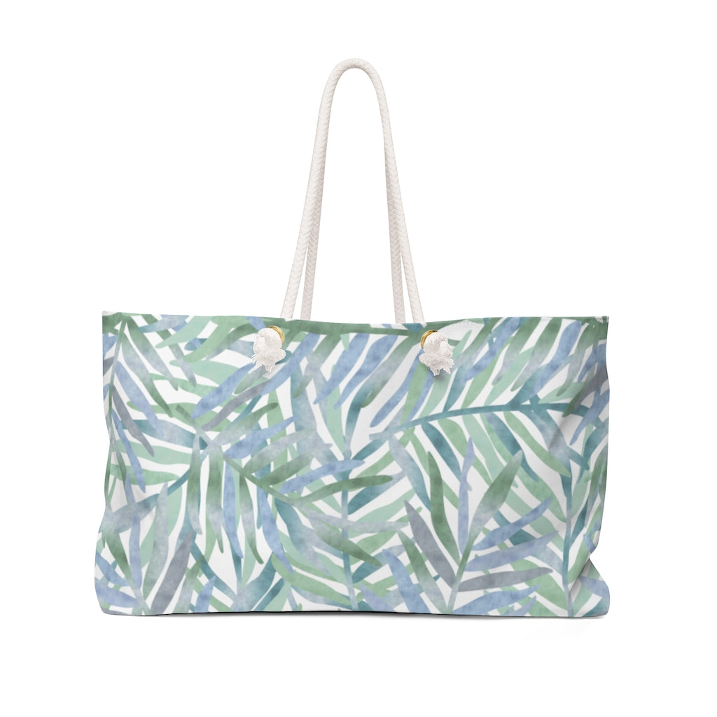 Tropic Weekender Bag in Aqua