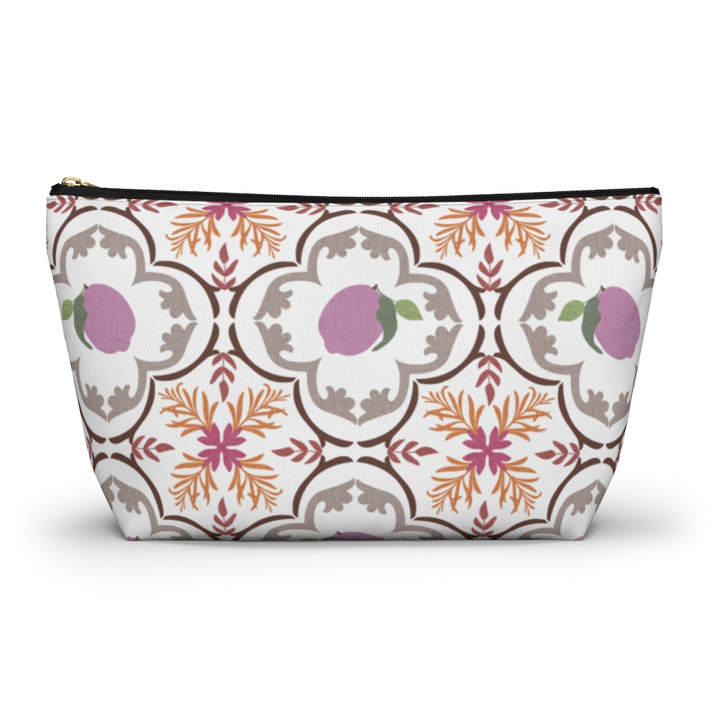 Freshly Squeezed Accessory Pouch w T-bottom in Purple