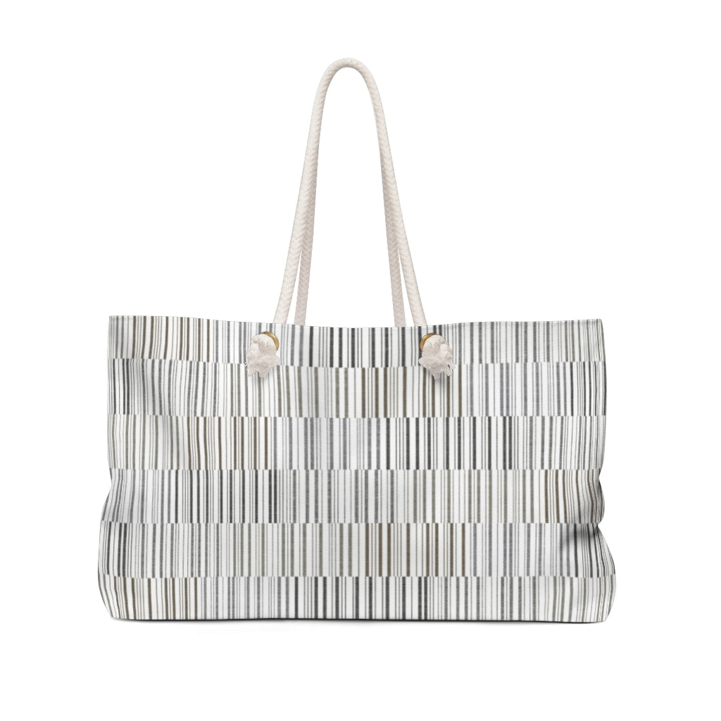 Traffic Code Weekender Bag in Gray