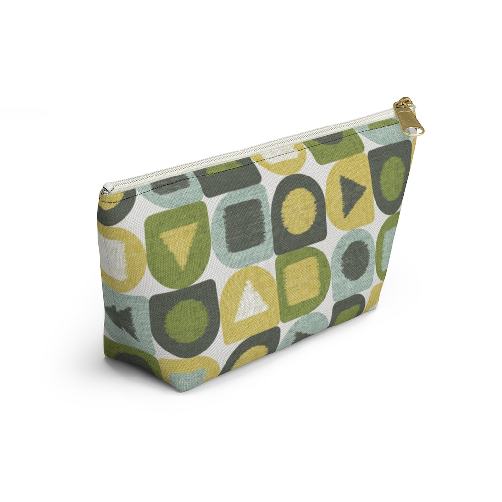 Shape Up Accessory Pouch w T-bottom in Green