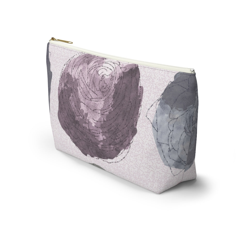 Decipher Code Accessory Pouch w T-bottom in Purple