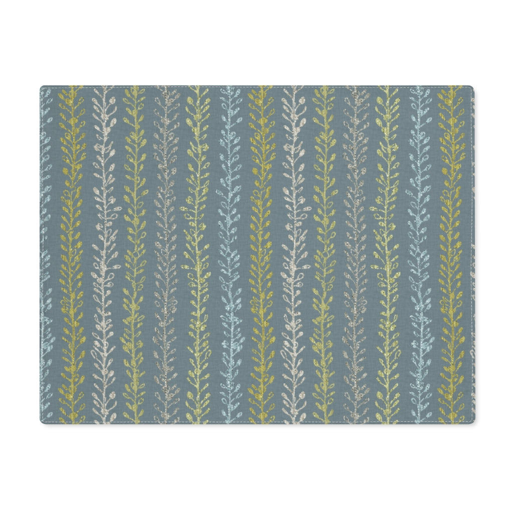 Flourish Placemat in Aqua