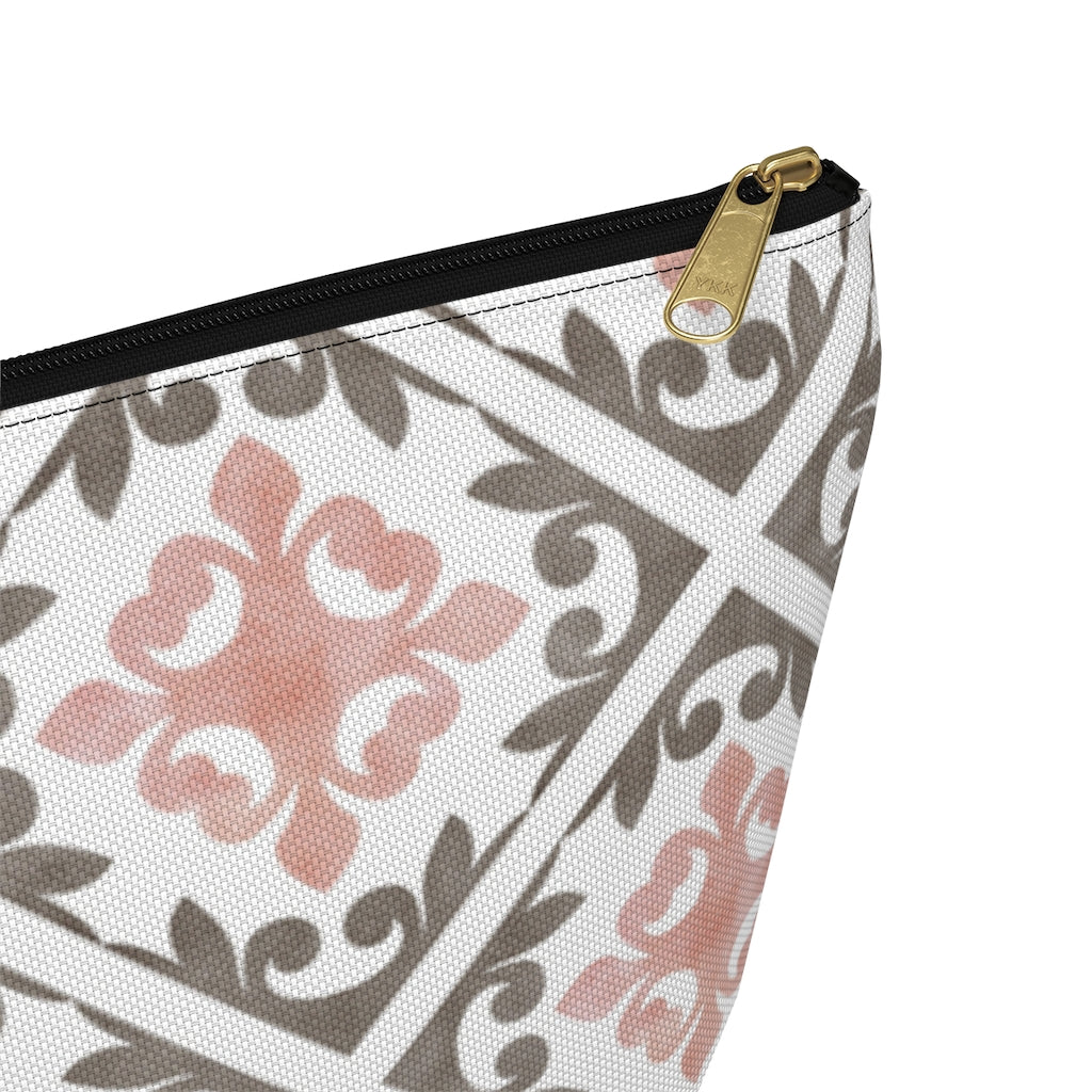 Porto Tile Accessory Pouch w T-bottom in Pink