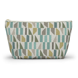 Frequency Code Accessory Pouch w T-bottom in Aqua