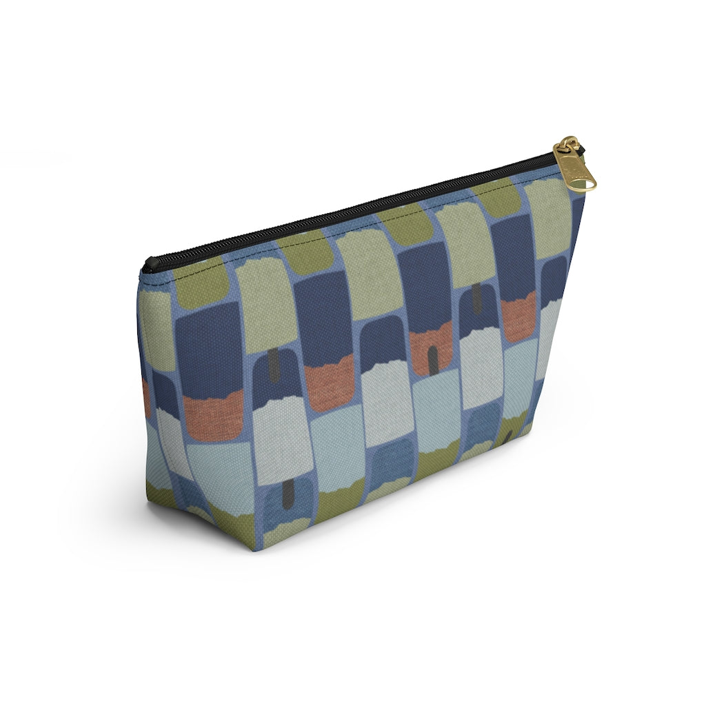 Popsicles Accessory Pouch w T-bottom in Navy