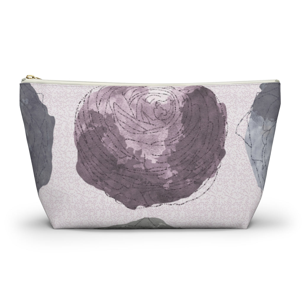 Decipher Code Accessory Pouch w T-bottom in Purple
