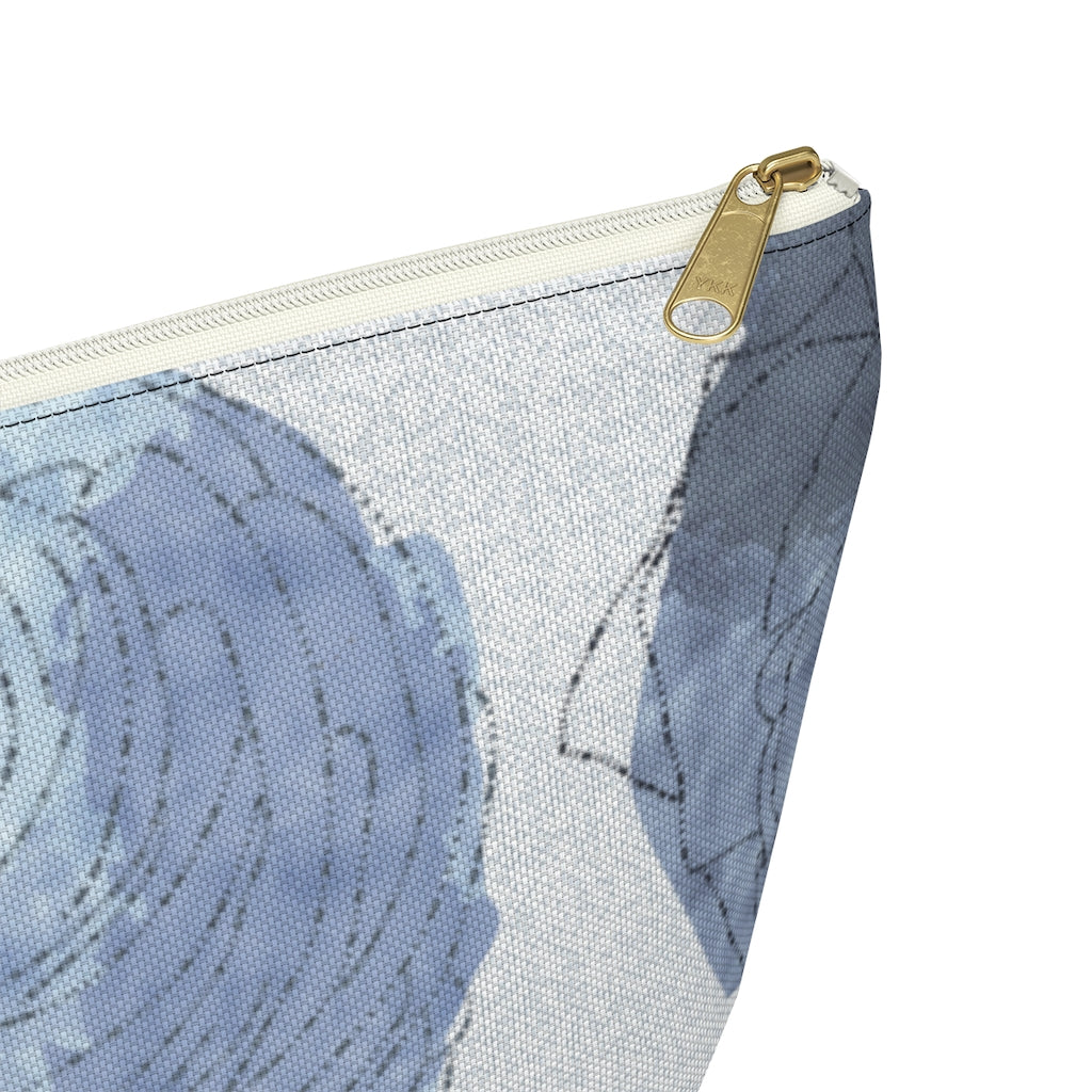 Decipher Code Accessory Pouch w T-bottom in Blue