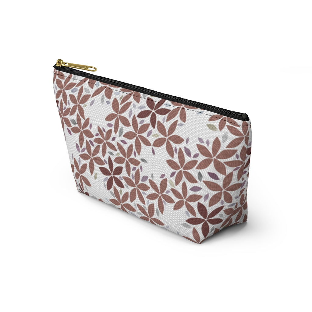 Snowbell Accessory Pouch w T-bottom in Purple