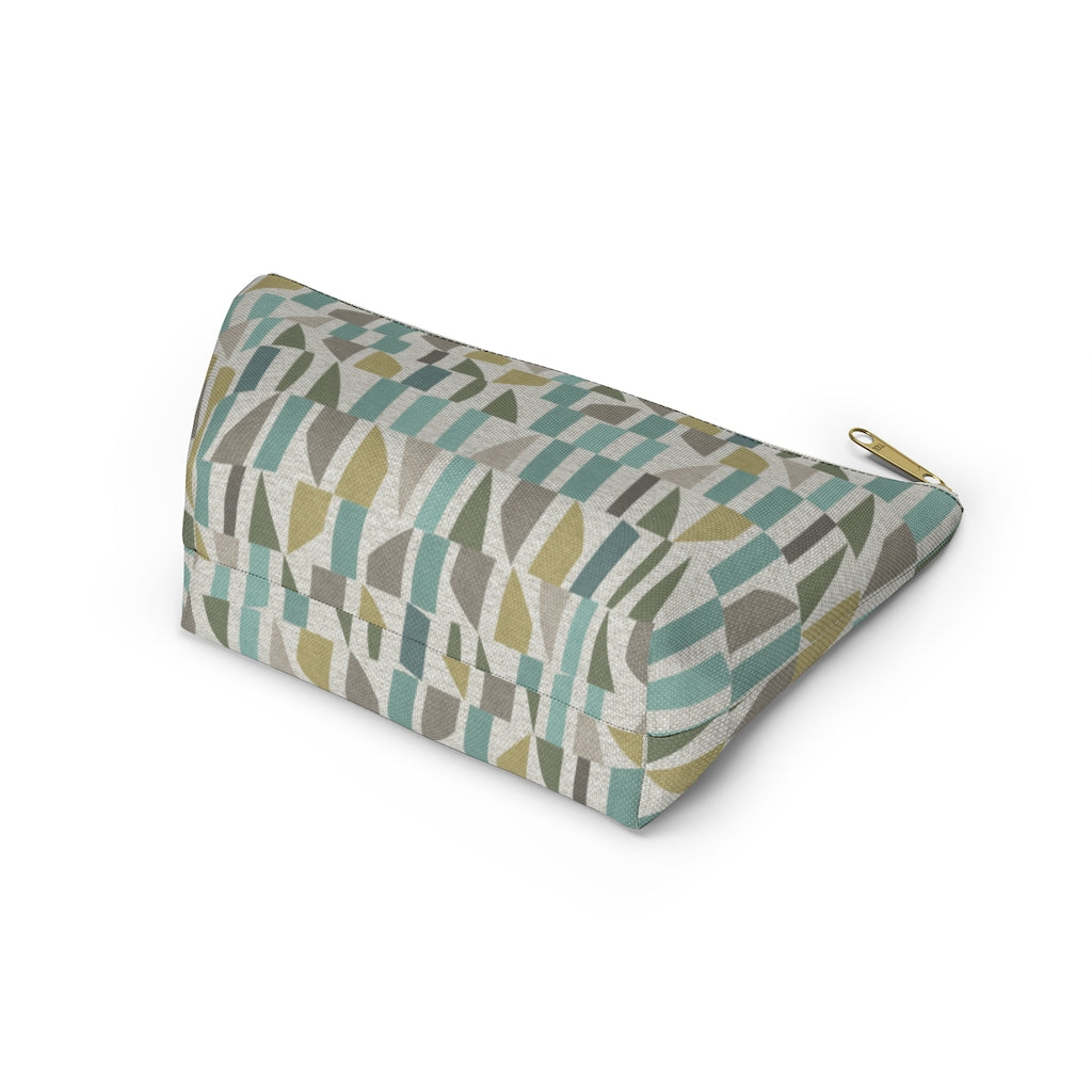 Frequency Code Accessory Pouch w T-bottom in Aqua