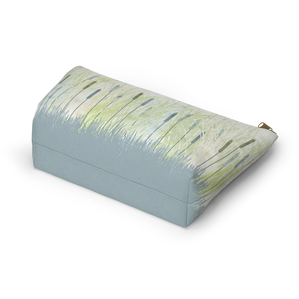 Marsh Accessory Pouch w T-bottom in Aqua