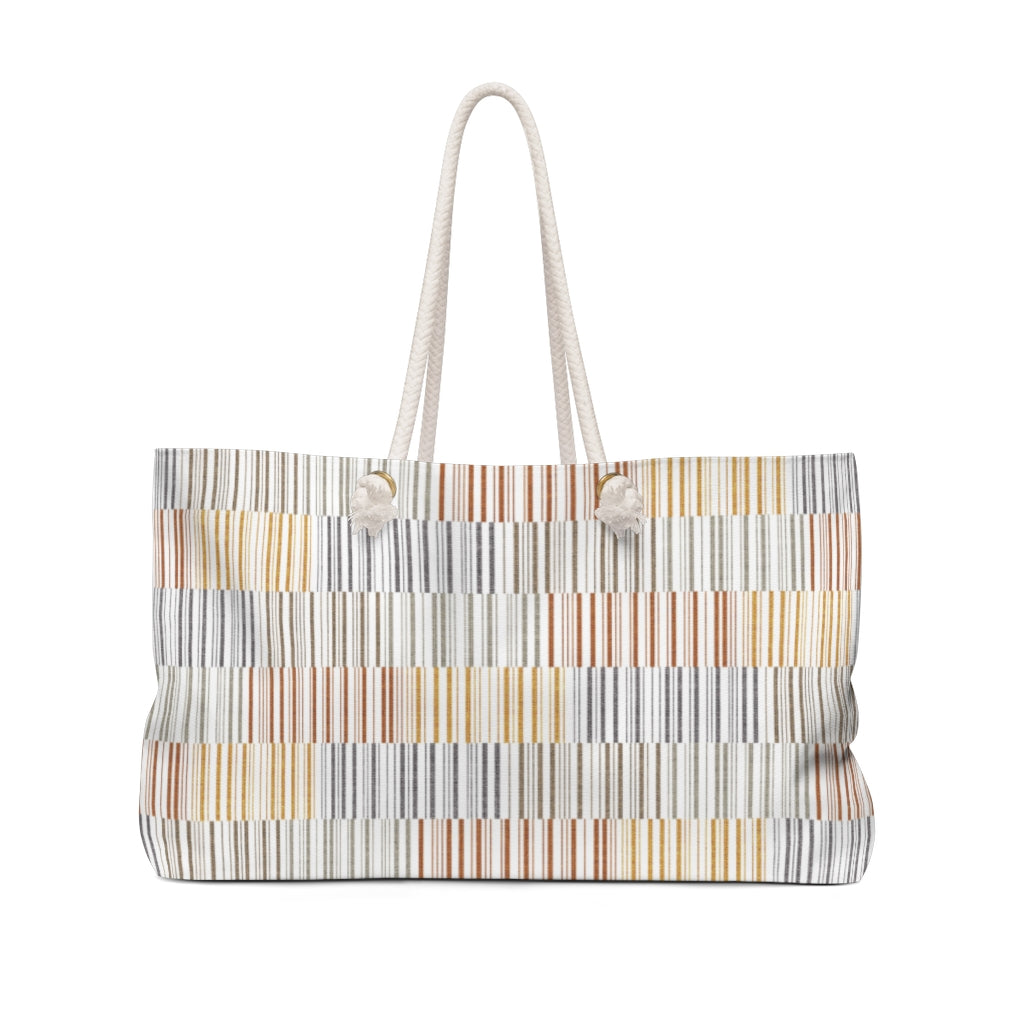 Traffic Code Weekender Bag in Orange