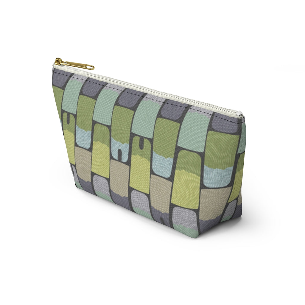 Popsicles Accessory Pouch w T-bottom in Green
