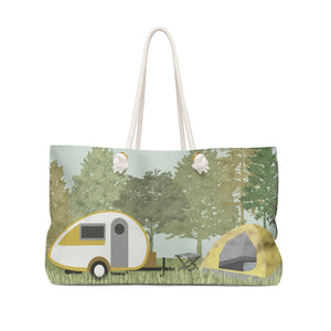 Camping Weekender Bag in Yellow
