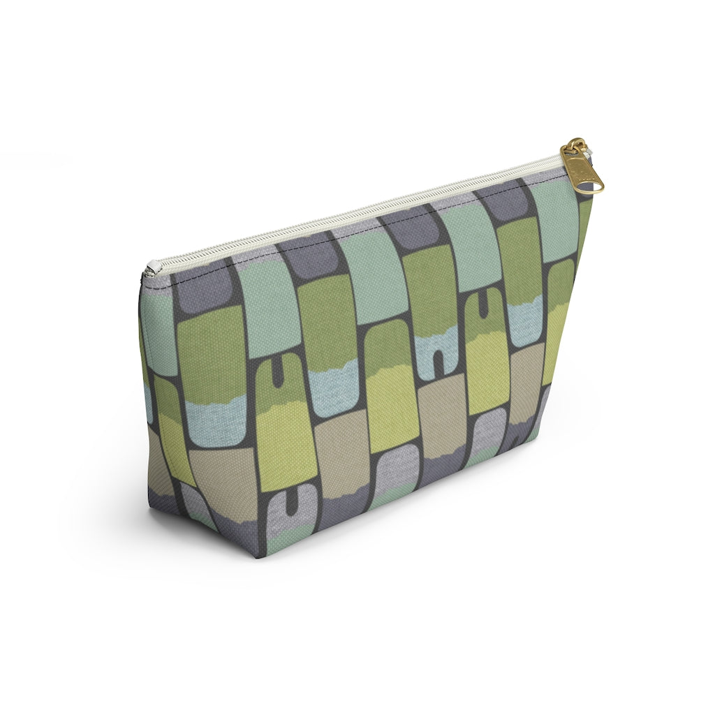 Popsicles Accessory Pouch w T-bottom in Green