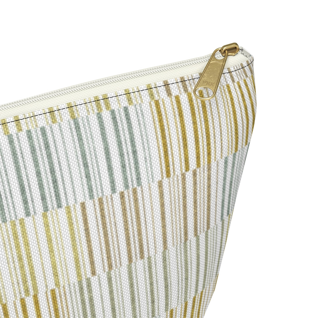 Traffic Code Accessory Pouch w T-bottom in Gold