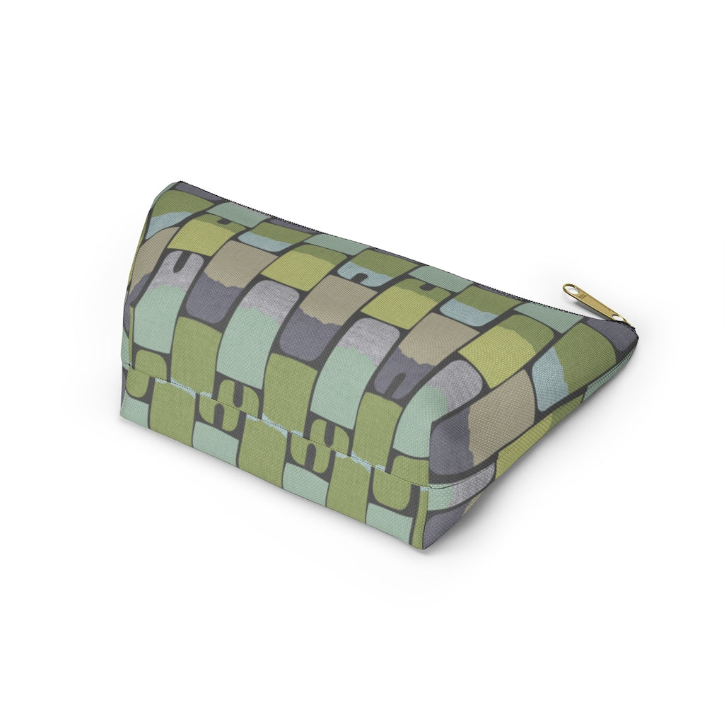 Popsicles Accessory Pouch w T-bottom in Green