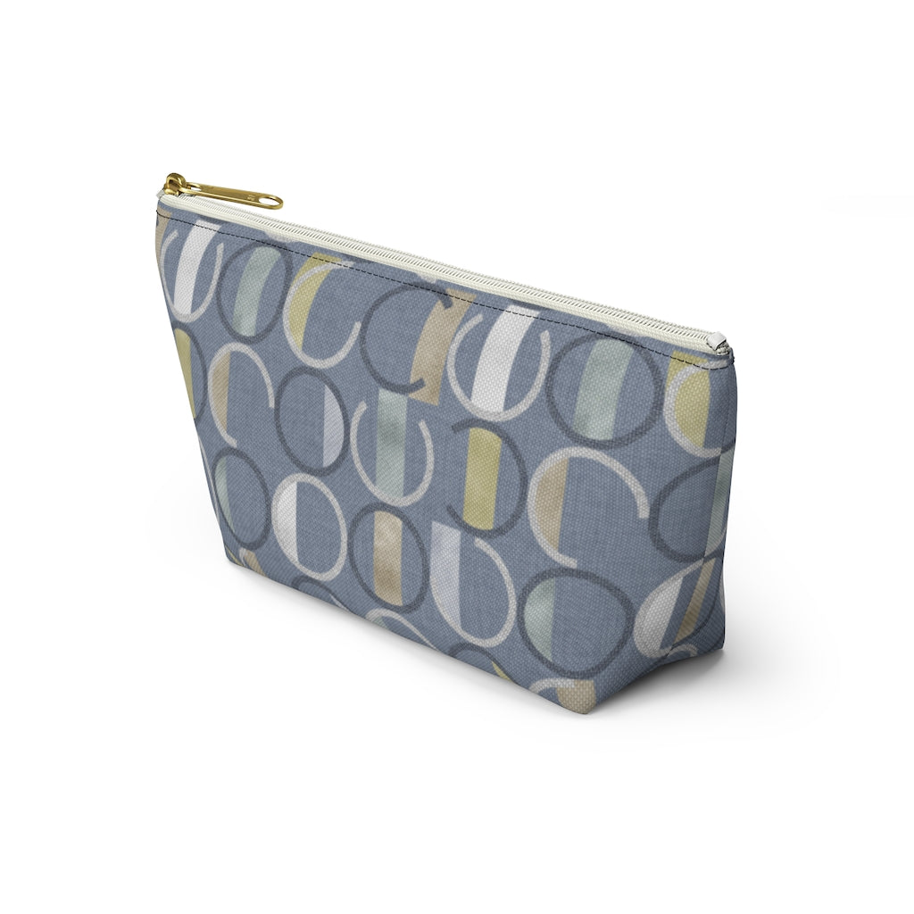 Journey Code Accessory Pouch w T-bottom in Blue