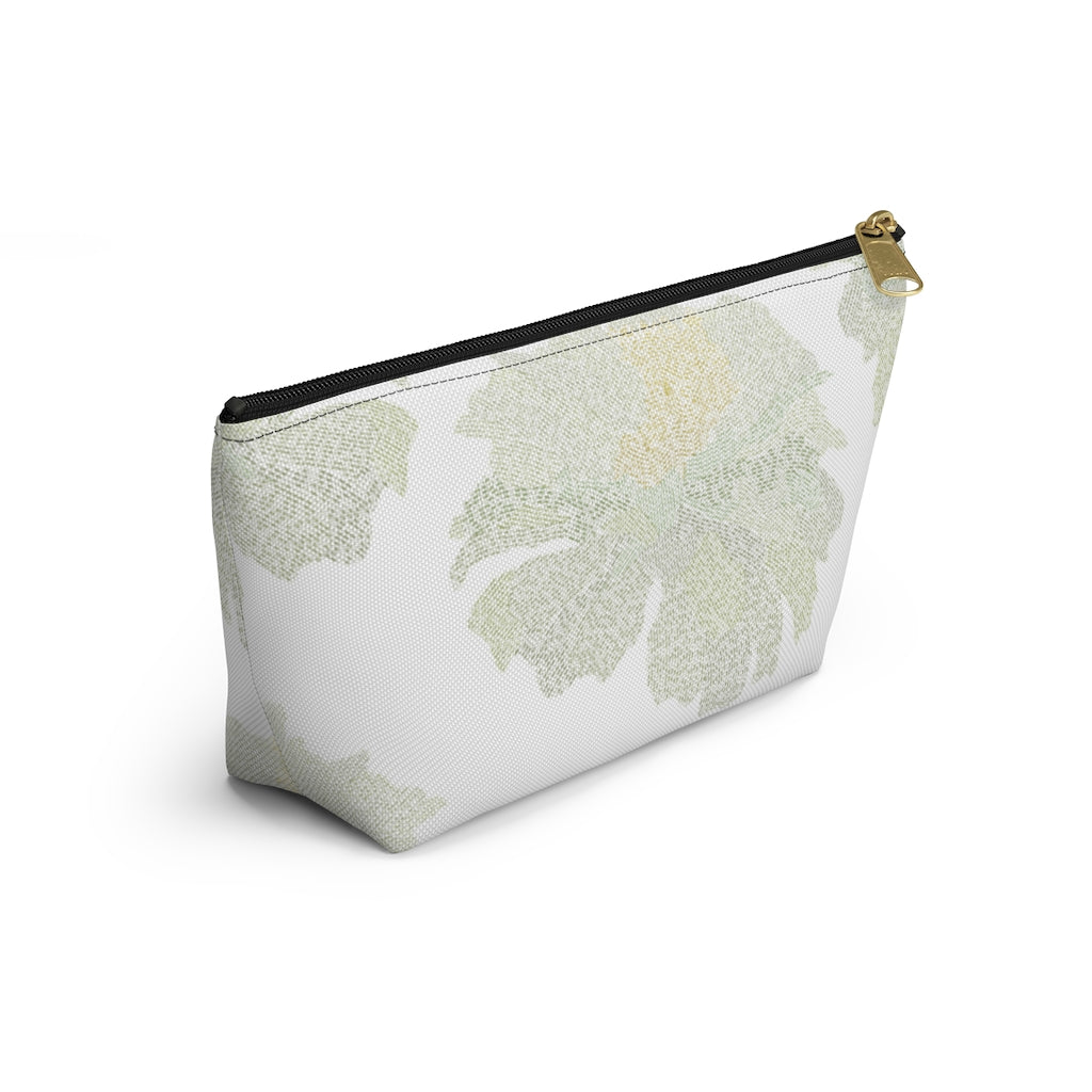 Ciphertext Code Accessory Pouch w T-bottom in Green