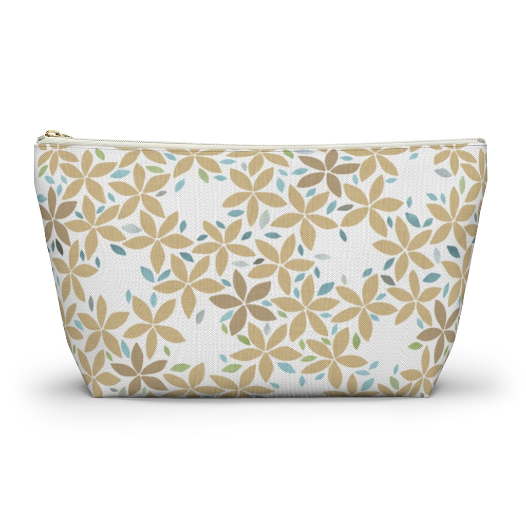 Snowbell Accessory Pouch w T-bottom in Gold