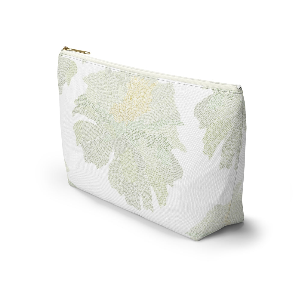 Ciphertext Code Accessory Pouch w T-bottom in Green