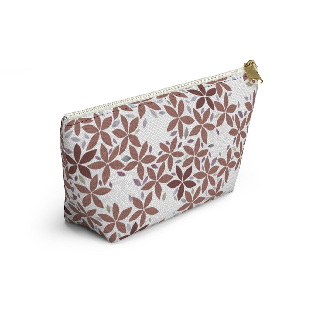 Snowbell Accessory Pouch w T-bottom in Purple