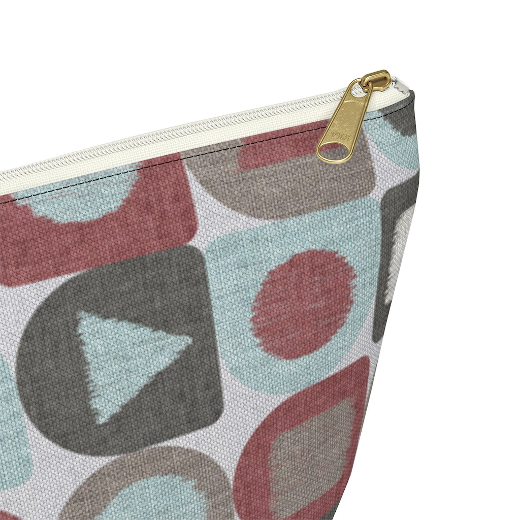 Shape Up Accessory Pouch w T-bottom in Aqua