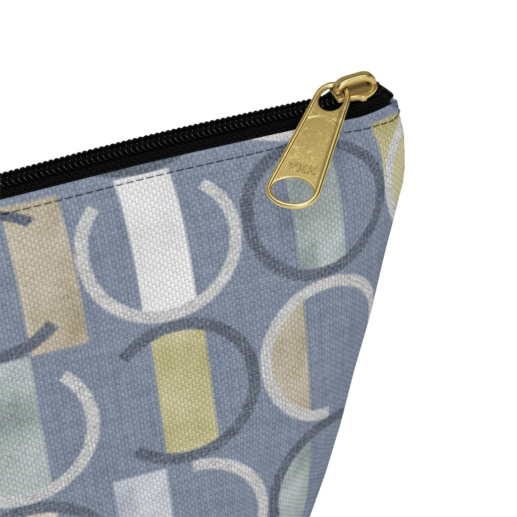 Journey Code Accessory Pouch w T-bottom in Blue