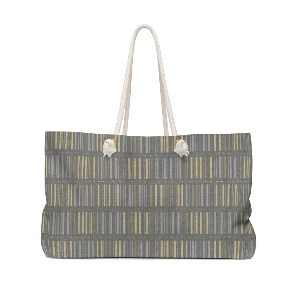 Science Code Weekender Bag in Gray