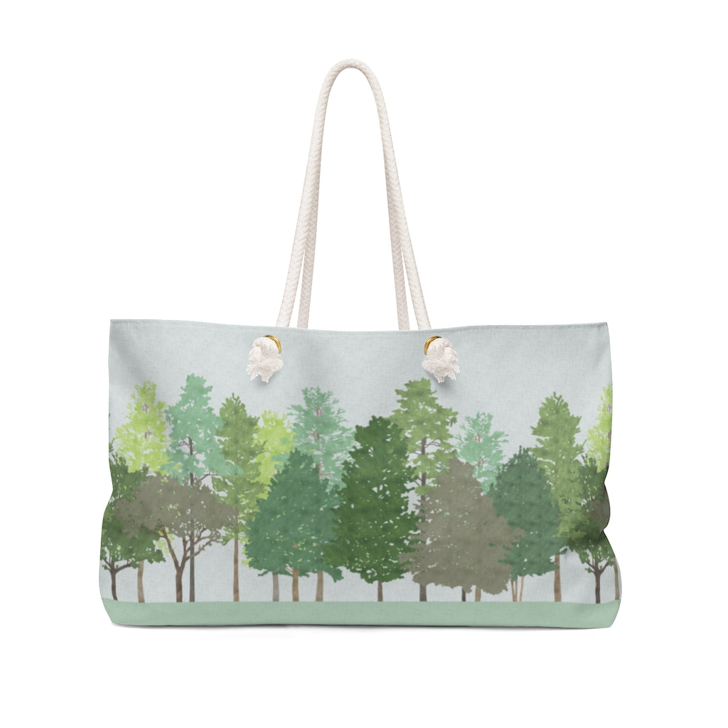 Walk in the Woods Weekender Bag in Aqua