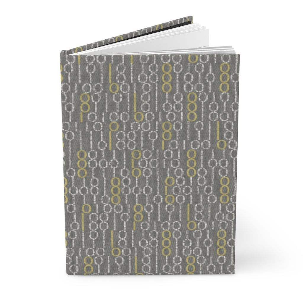 Railroad Code Hardcover Journal Matte in Gray