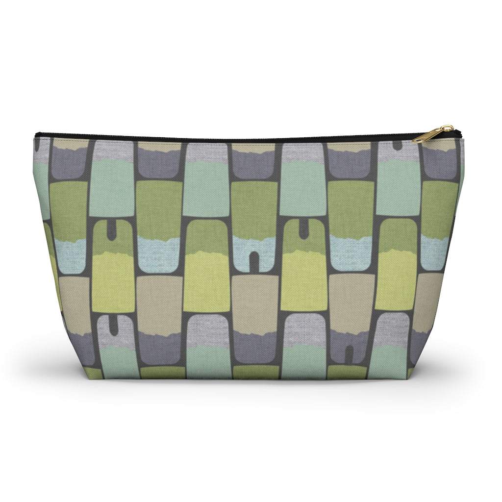 Popsicles Accessory Pouch w T-bottom in Green