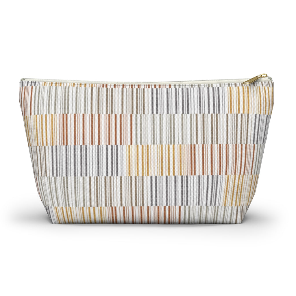 Traffic Code Accessory Pouch w T-bottom in Orange