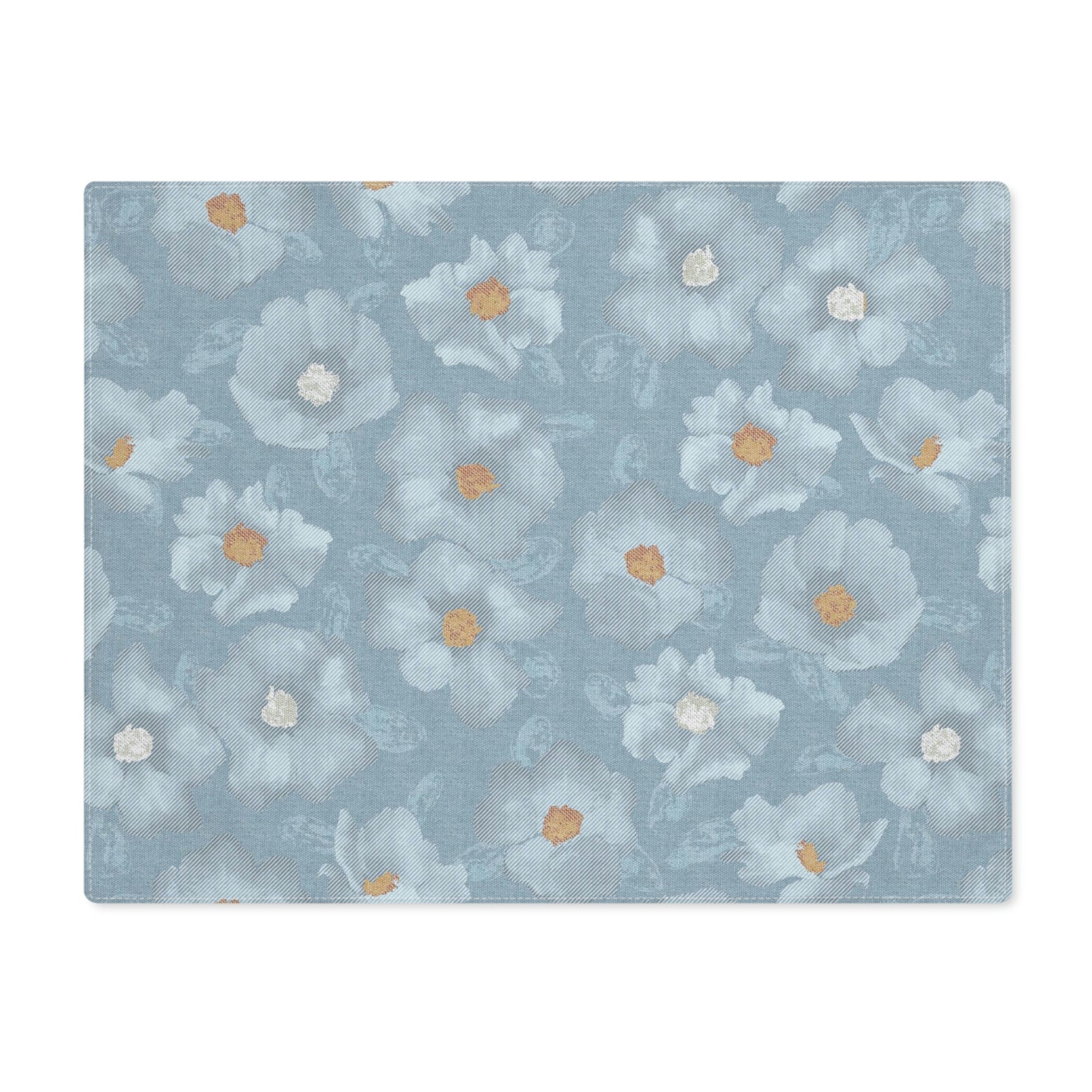 Rose Placemat in Blue