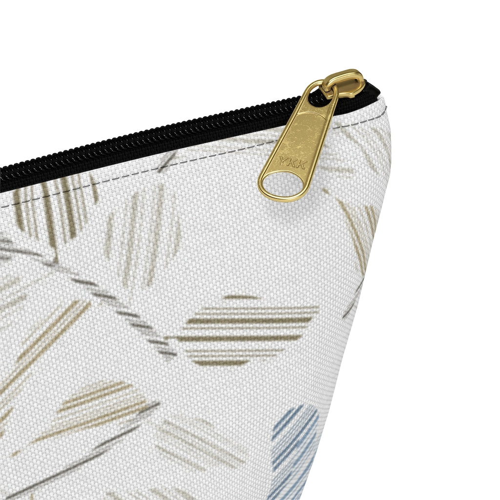 Riverbank Code Accessory Pouch w T-bottom in Blue