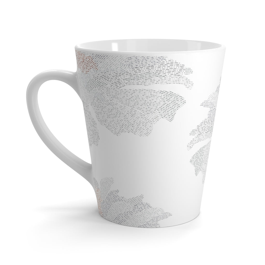Ciphertext Code Latte Mug in Cool Gray
