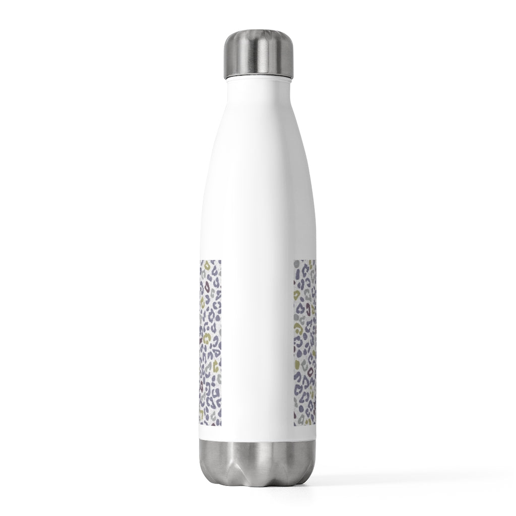 Leopard Love 20oz Insulated Bottle in Purple