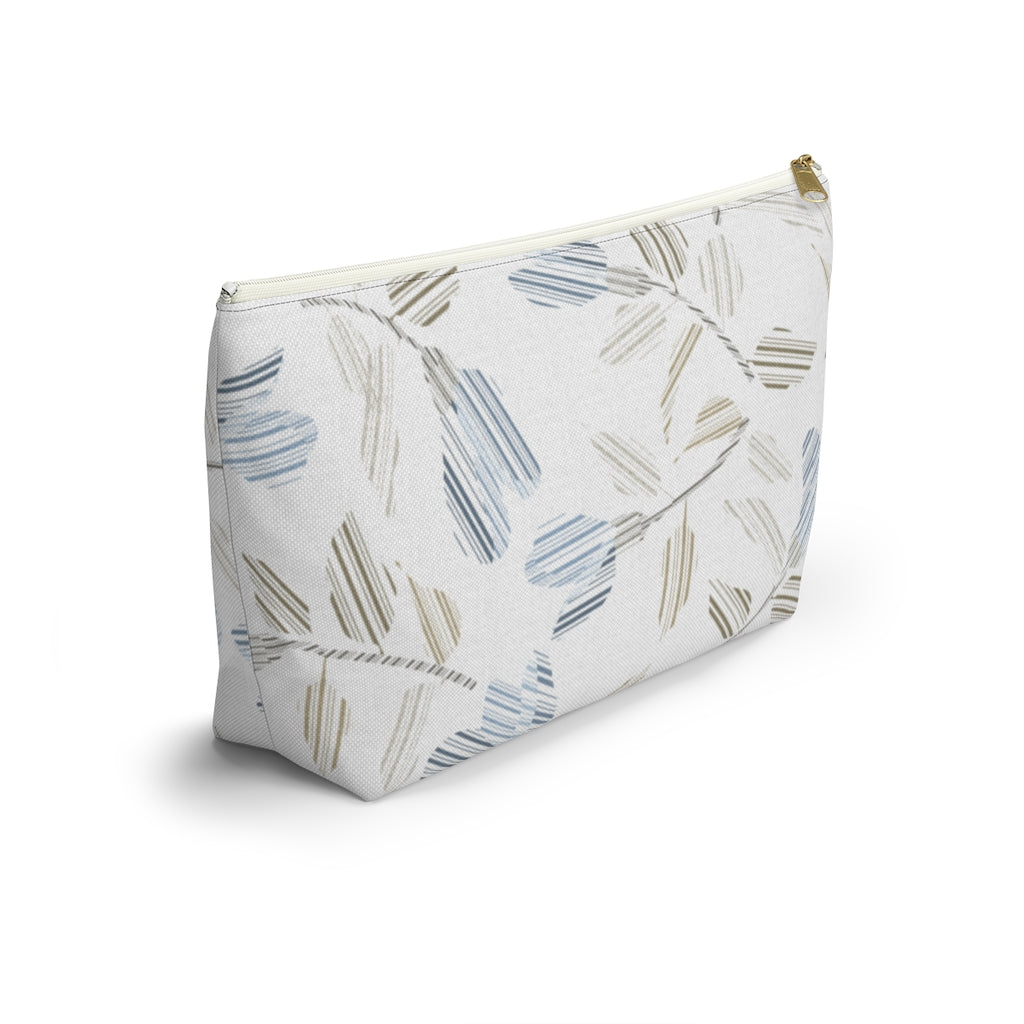 Riverbank Code Accessory Pouch w T-bottom in Blue