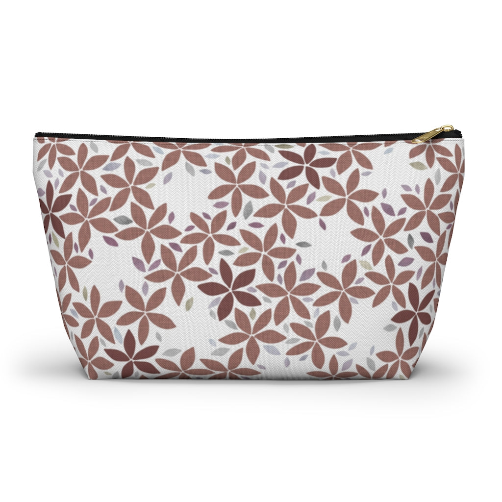 Snowbell Accessory Pouch w T-bottom in Purple