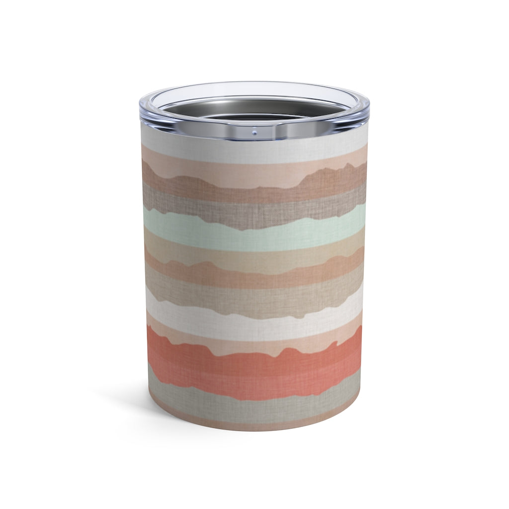 Sierra Nevada Stripe Tumbler in Coral