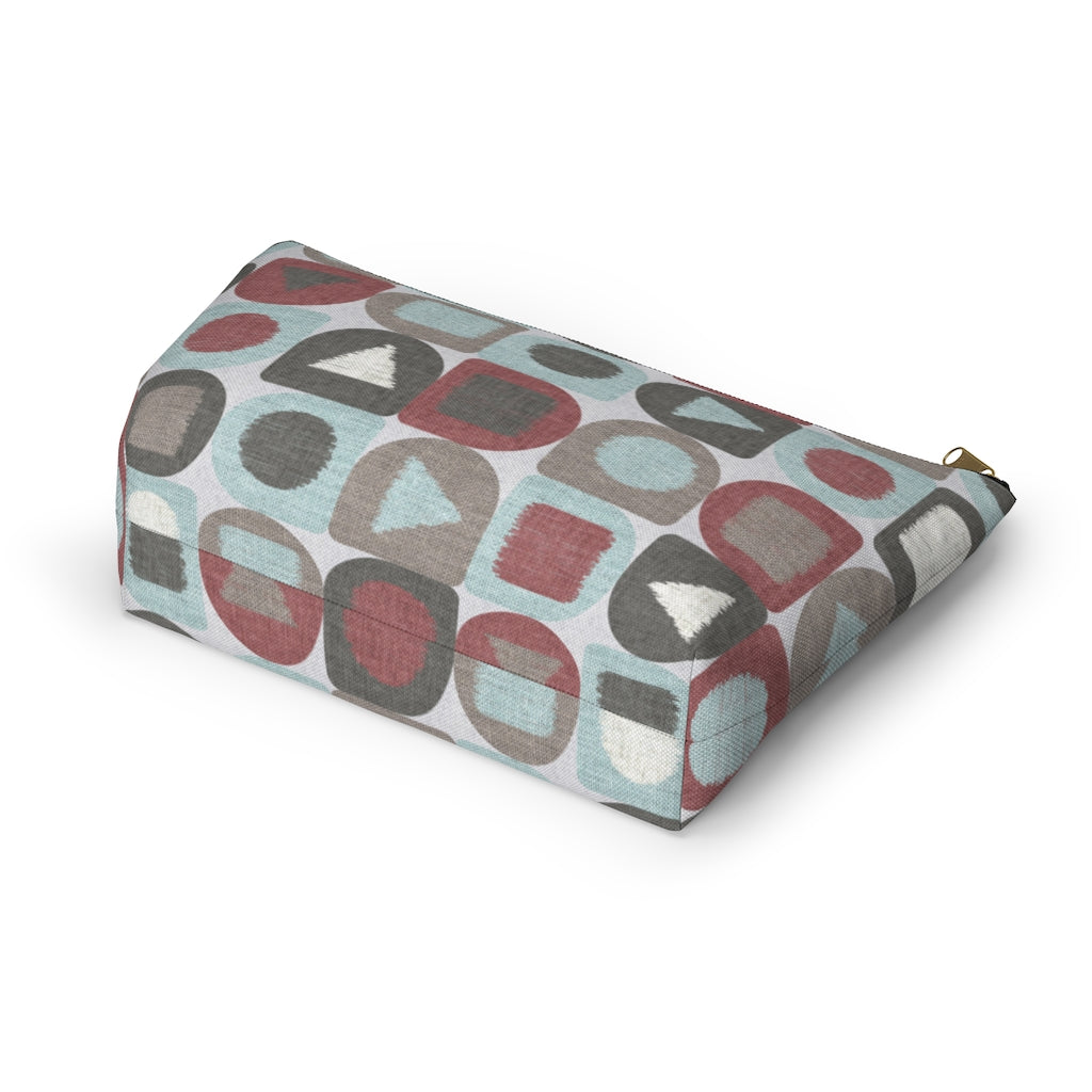 Shape Up Accessory Pouch w T-bottom in Aqua