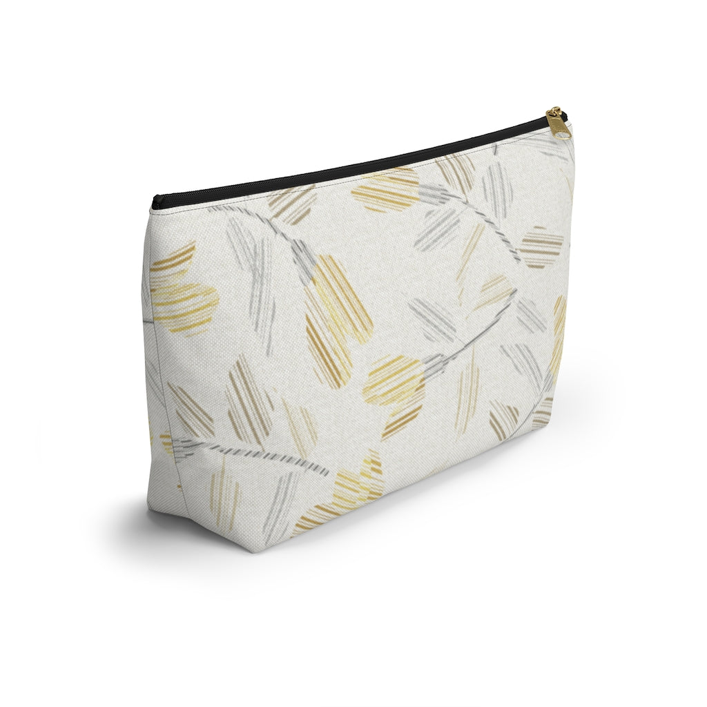 Riverbank Code Accessory Pouch w T-bottom in Yellow