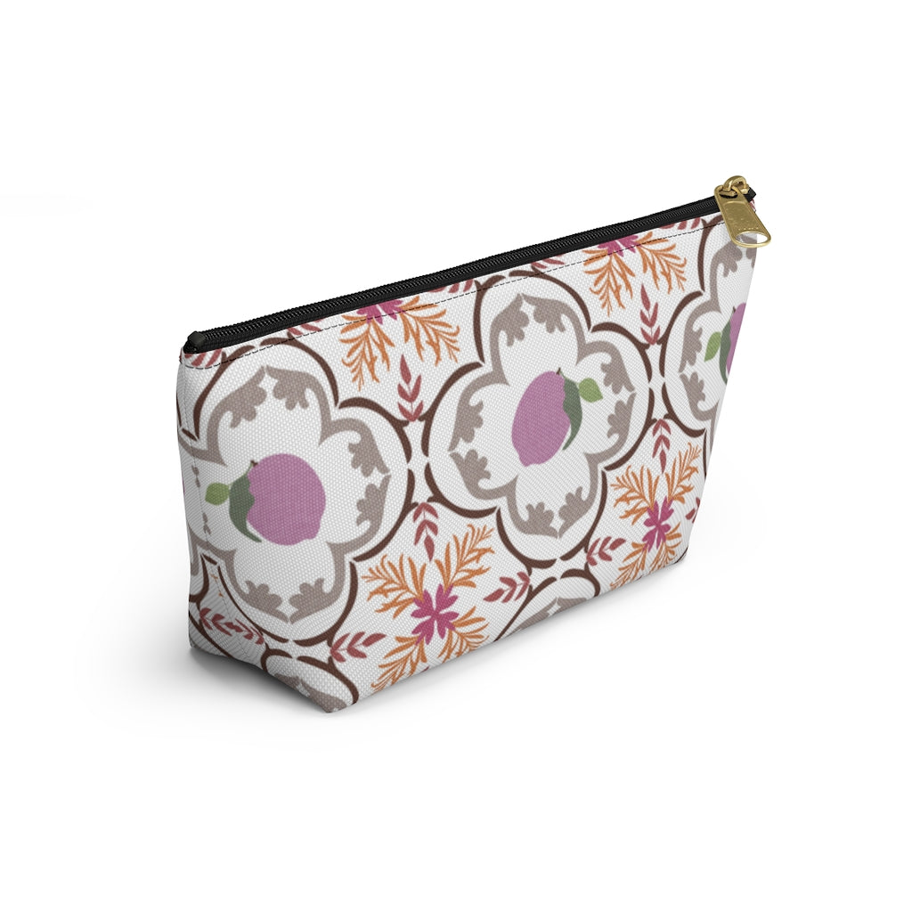 Freshly Squeezed Accessory Pouch w T-bottom in Purple