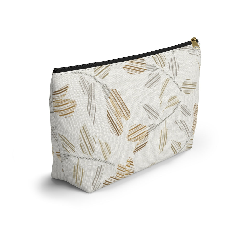 Riverbank Code Accessory Pouch w T-bottom in Brown