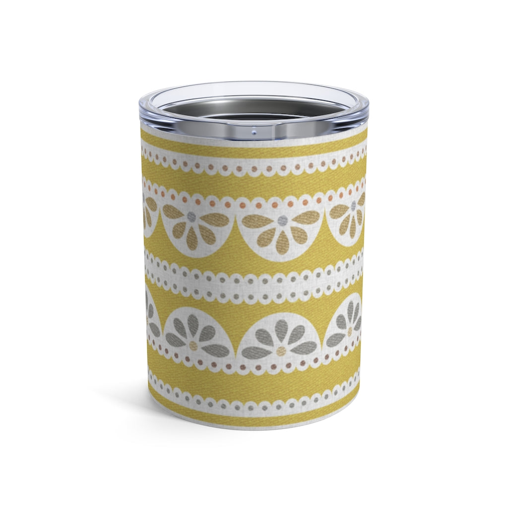 Eyelet Lace Tumbler in Yellow