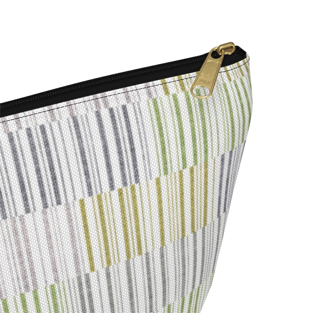 Traffic Code Accessory Pouch w T-bottom in Green