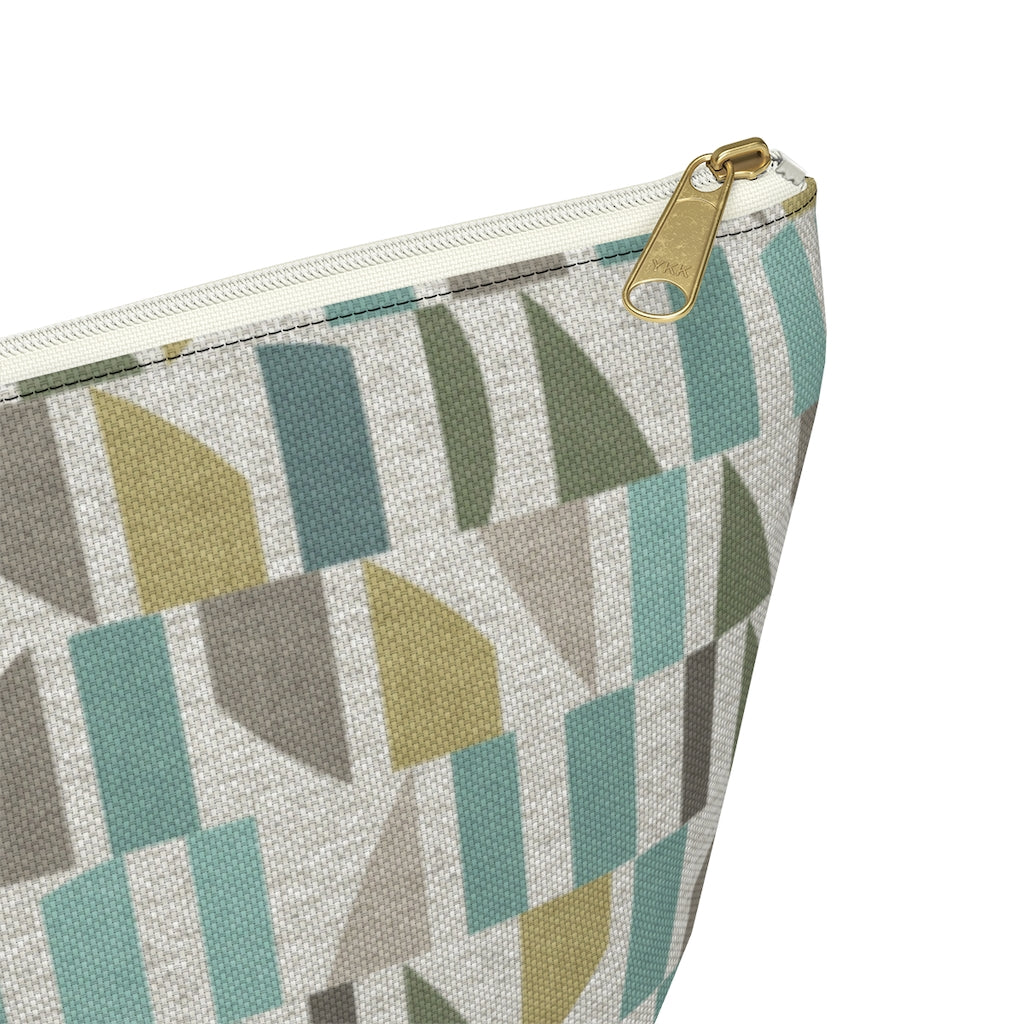 Frequency Code Accessory Pouch w T-bottom in Aqua