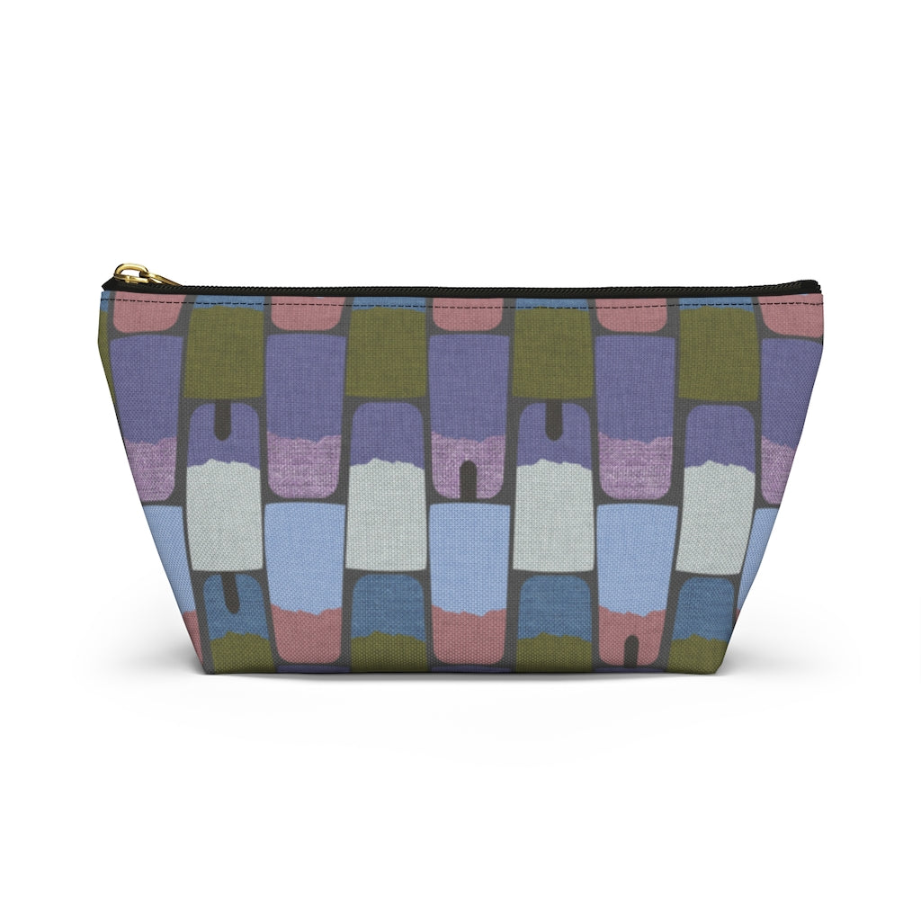 Popsicles Accessory Pouch w T-bottom in Purple